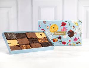 Assorted Eggless Brownies Gift Box     [12 Pieces]