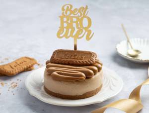 Best Bro Ever Bento Cake - Lotus Biscoff Cheesecake [300g]