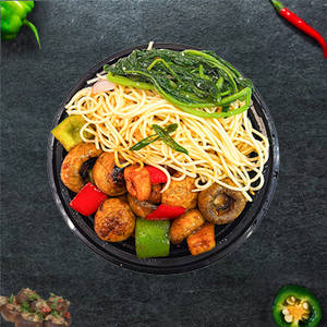 Stir-Fried Noodle + Veg Buldak Mushroom