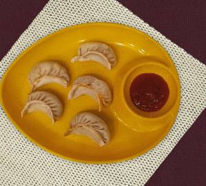 Chicken tikka  streamed momo [5 pieces]