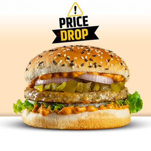 Afghani Chicken Burger