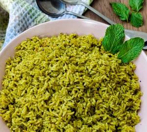 Pudina Pickle Rice