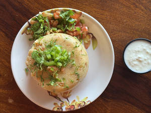 Veg Moraiyo Khichdi With Curd