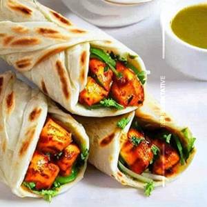 Double Egg Double Paneer Roll