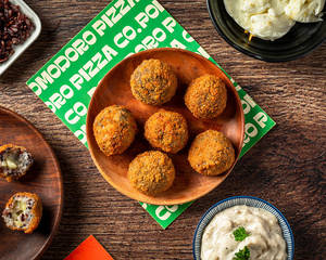 Black Rice & Mozzarella Arancini