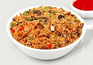 Mushroom Fried Rice                                                                
