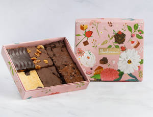 Assorted Brownies Gift Box     [6 Pieces]