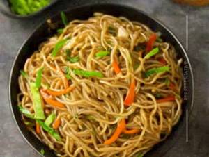 Veg mushroom noodles