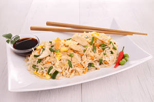 Mixed fried rice [chicken and egg]