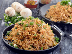 Mushroom Fried Rice
