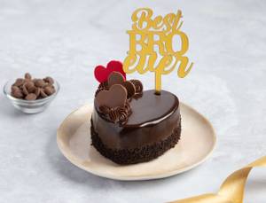 Best Bro Ever Bento Cake - Chocolate & Strawberry [300g]