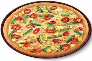 Spicy Paneer Pizza