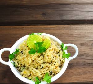Lemon veg Rice+Bundi Rayta+Onion Slice