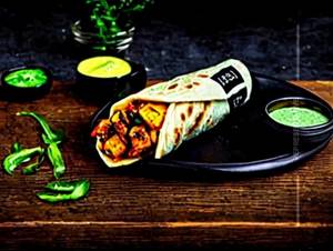 Peri peri paneer roll