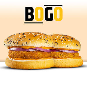 Veg Punjabi Makhani Burger + Aloo Tikki Burger