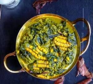 Lasooni Corn Palak