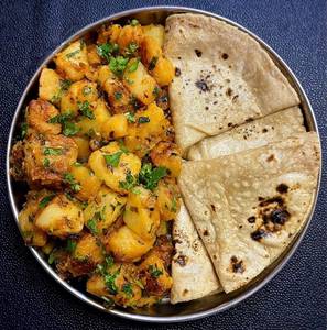 4 Roti with Jeera Aloo                     