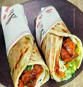 Double chicken egg roll