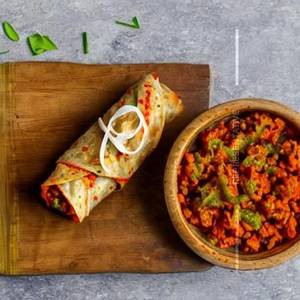 Veg spicy minced roll