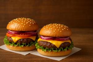 2 Chicken Regular Burger