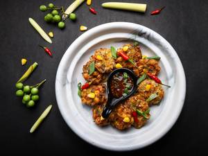 Thai Lemongrass Corn Fritters