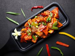 Wok Tossed Chilli Paneer (Dry) [High Protein]