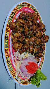 Veg Mushroom Manchurian Dry