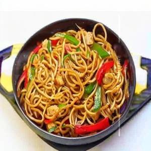 Paneer schezwan noodles