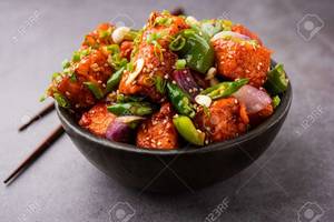 Indo Chinese Paneer Chilli
