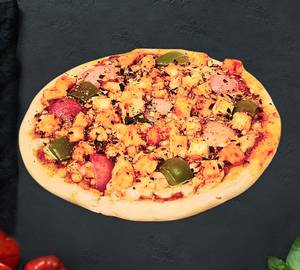 Paneer cheese pizza