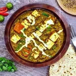 Matar paneer