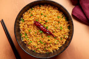 Veg Chilli Garlic Fried Rice (small)