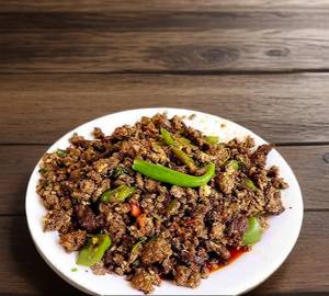 Mutton blood poriyal