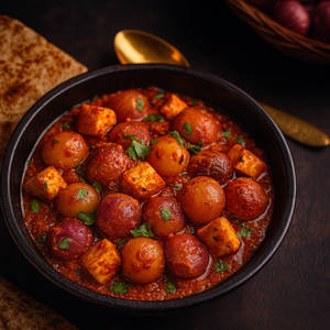 Aloo Pyaz Paneer