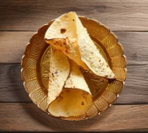 Roasted moong papad (1 peice)