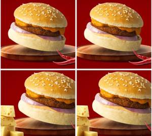 2 peri peri Burger + 2 peri peri Cheesy Delight