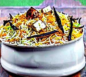 Paneer biryani