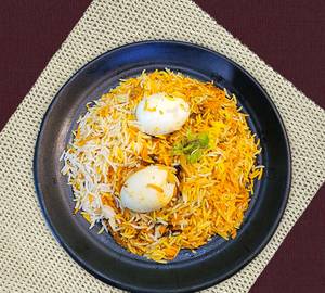 Egg dum biryani