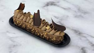 Chocolate Hazelnut Caramel Financier