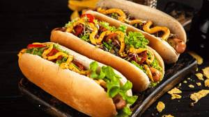 Mushroom Hot Dog