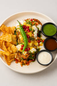 Aloo Tikki Chaat