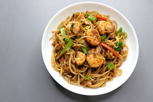 Prawn Hakka Noodles