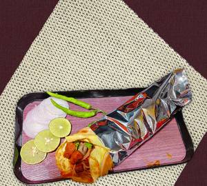 Double egg with double chicken roll