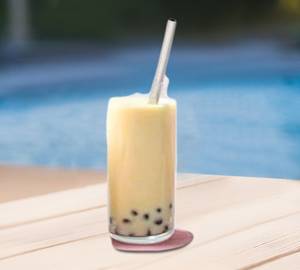 Mango boba shake