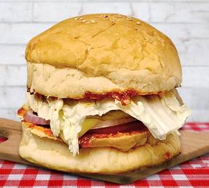 Veg spicy burger
