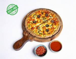 Cajun Jackfruit Pizza ( Jain )
