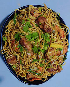 Chicken Manchurian Soft Noodles