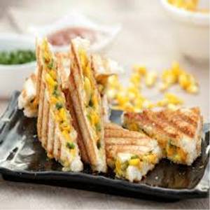 Corn cheese sandwich