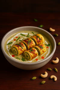 Stuffed Marathi Paneer Lazeez Roll