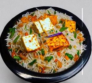 Paneer triple rice